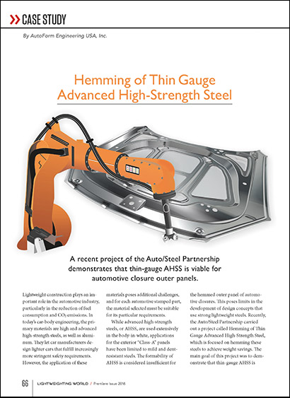 Hemming of Thin Gauge Advanced High-Strength Steel (PDF 2 MB)