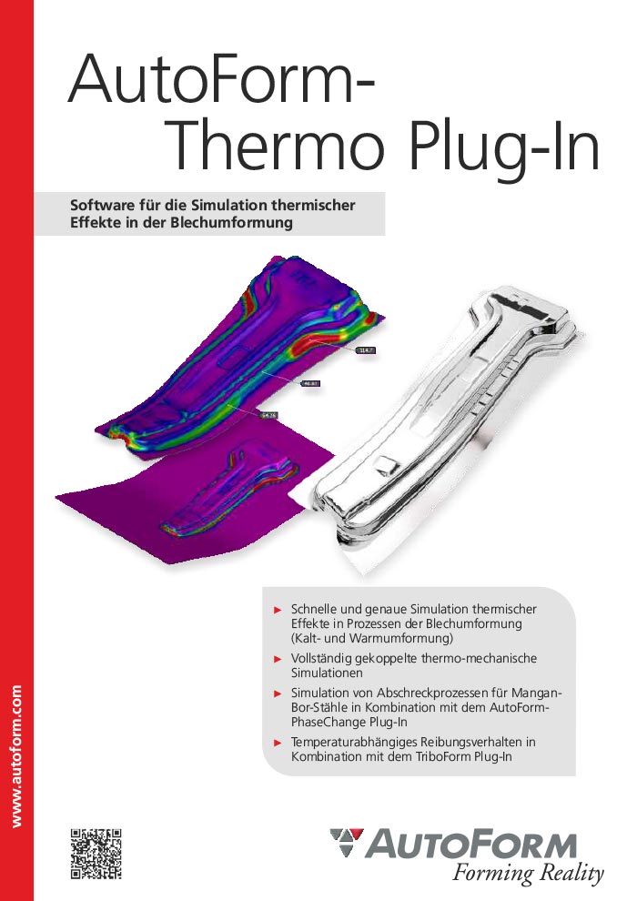 AutoForm-Thermo Plug-In – Broschüre