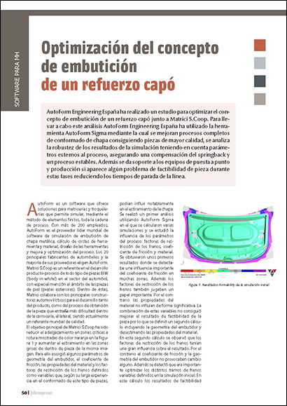 Optimización del concepto de embutición de un refuerzo capó (PDF 615 кБ)