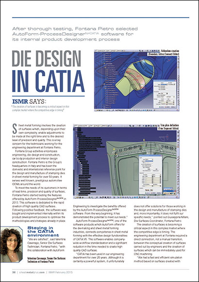 Die Design in CATIA