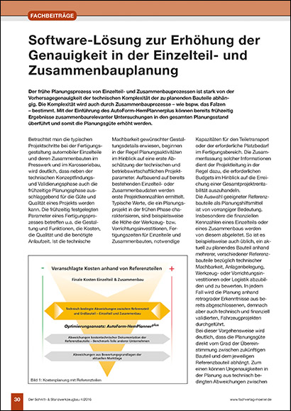 Software-Lösung zur Erhöhung der Genauigkeit in der Einzelteil- und Zusammenbauplanung (PDF 1 МБ)