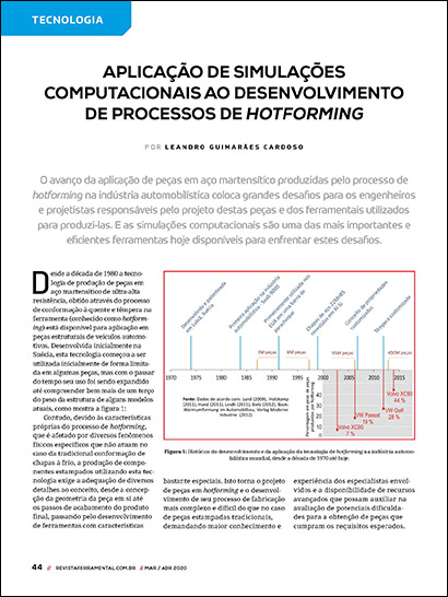 Aplicação de simulações computacionais ao desenvolvimento de processos de hotforming (PDF 3 МБ)