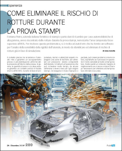 Come eliminare il rischio di rotture durante la prova stampi (PDF 308 KB)