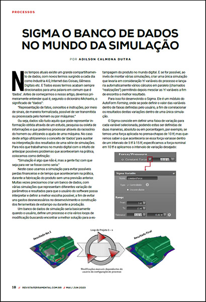 Sigma o banco de dados no mundo da simulação (PDF 627 KB)