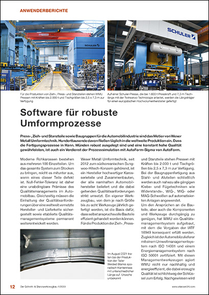 Software für robuste Umformprozesse (PDF 3 MB)