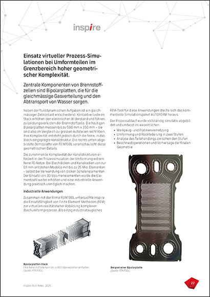 Einsatz virtueller Prozess-Simulationen bei Umformteilen im Grenzbereich hoher geometrischer Komplexität (PDF 977 KB)
