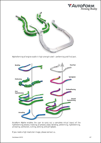 Rapid Design and Simulation of Tube Hydroforming