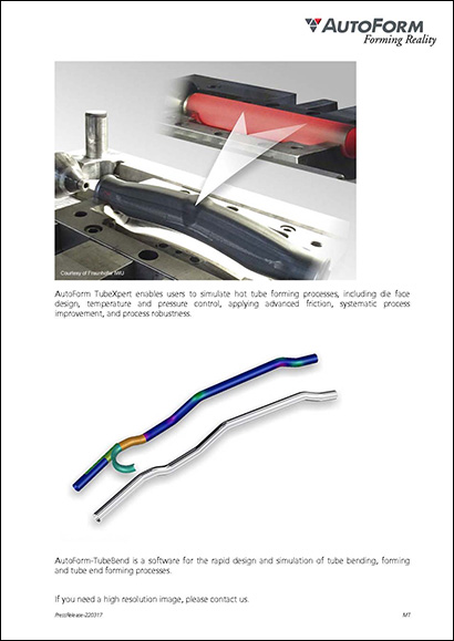 Successful Design and Simulation of Tubular Parts