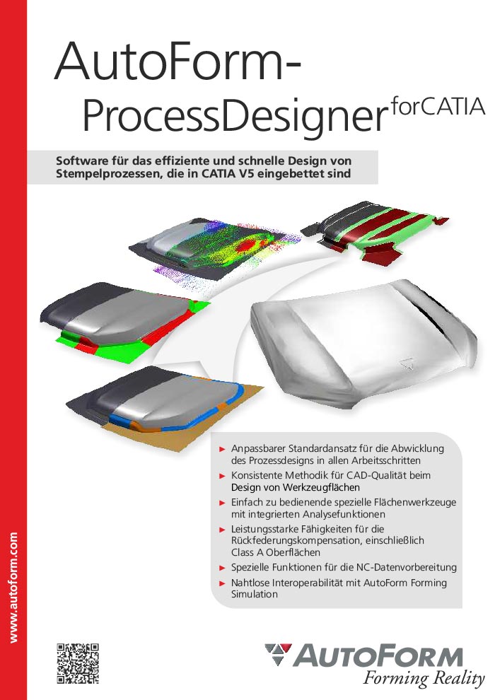 AutoForm-ProcessDesigner^forCATIA – Broschüre
