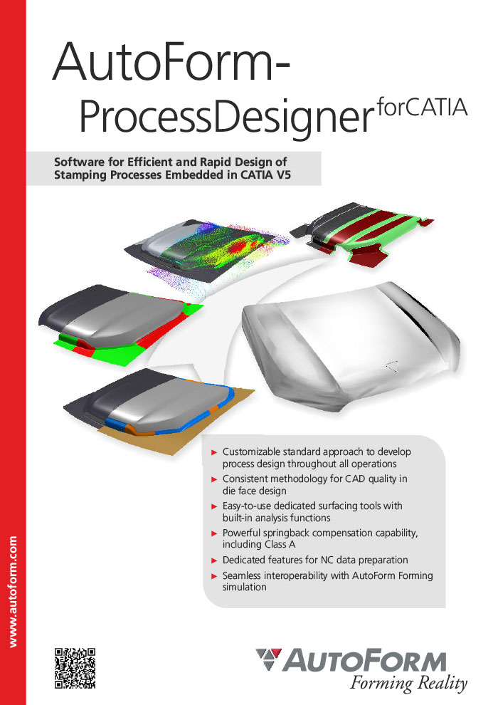 AutoForm-ProcessDesigner^forCATIA – Broşür