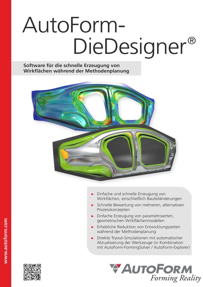 AutoForm-DieDesigner – Broschüre